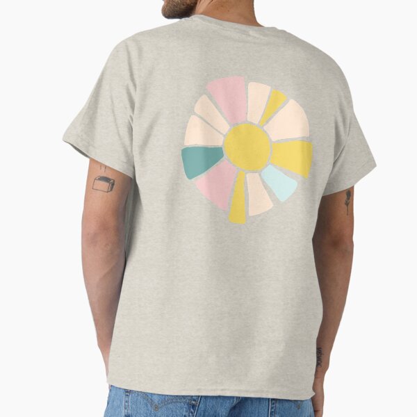 Summer Daisy Orange Pattern Classic T-Shirt