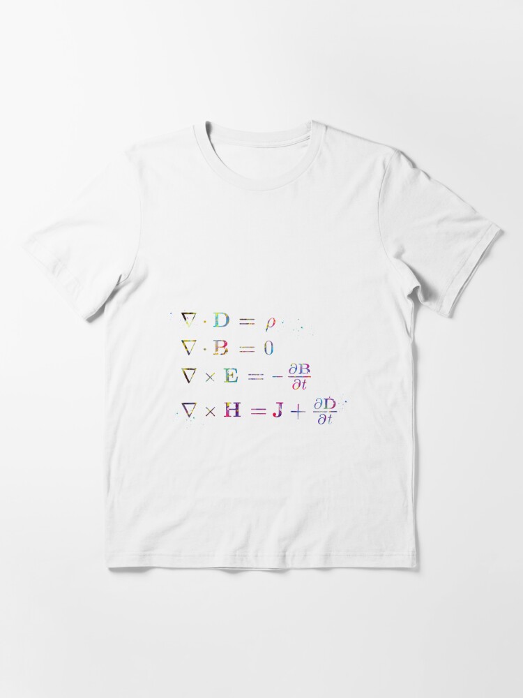 maxwell equations shirt