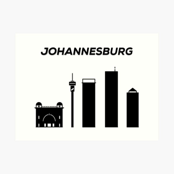 Johannesburg Skyline Art Prints Redbubble