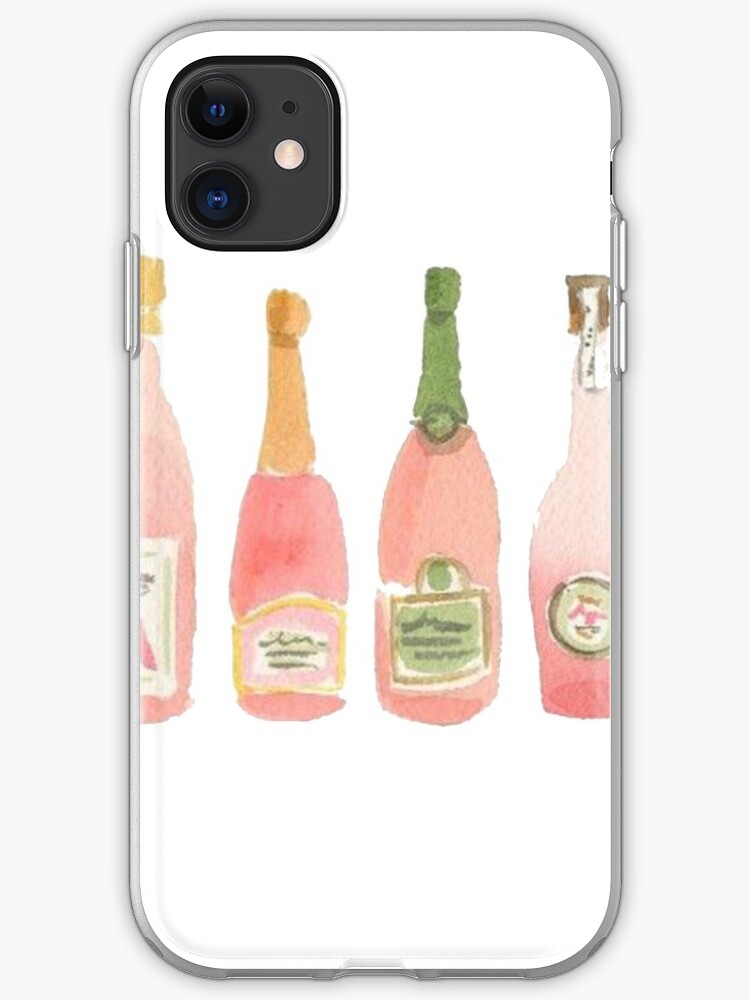 Rosa Champagner Iphone Hulle Cover Von Rosiestelling Redbubble