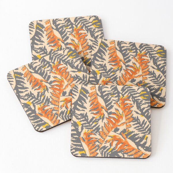 Item preview, Circle Leaf Golden Pattern designed and sold by Robin Jensen.
