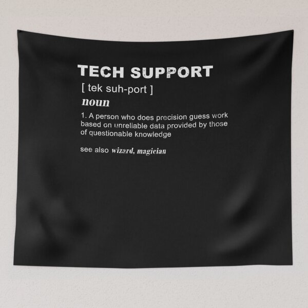 Item preview, Definition of Tech Support Funny Computer Techie Nerd designed and sold by findgreatshirts.