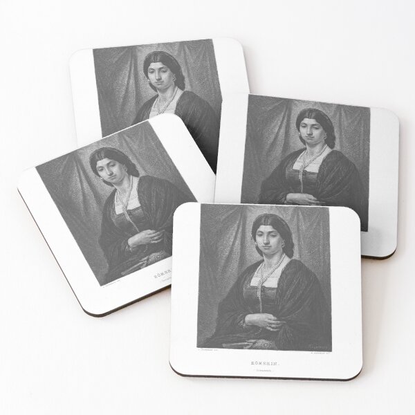 Item preview, Römerin Antique Etching Print Romen Women W. Krauskopp 1883 designed and sold by simpson92.