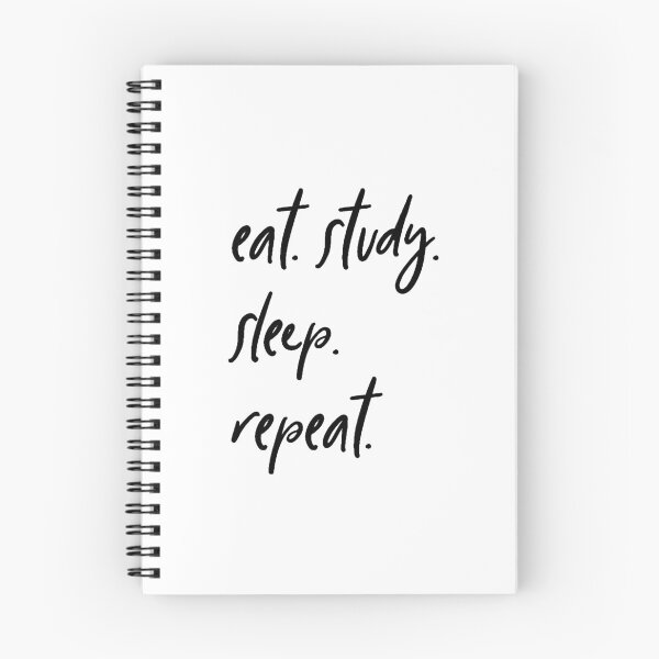 Item preview, Eat, study, sleep, repeat designed and sold by hollanov98.