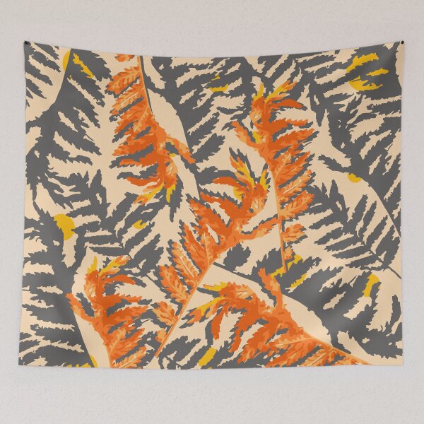 Item preview, Circle Leaf Golden Pattern designed and sold by Robin Jensen.