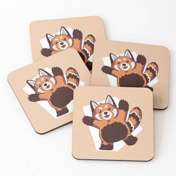 Item preview, Red panda kids illustration designed and sold by FFelder.