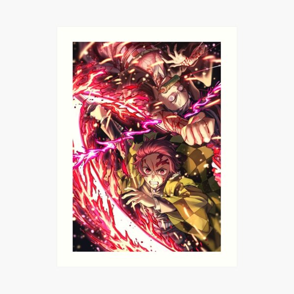 Kamado Tanjirou/Kamado Nezuko Art Print