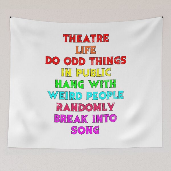 Item preview, Theatre Broadway Nerd Funny Musical Gift for Thespian designed and sold by findgreatshirts.
