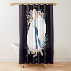 New Peace New Pearl Shower Curtain