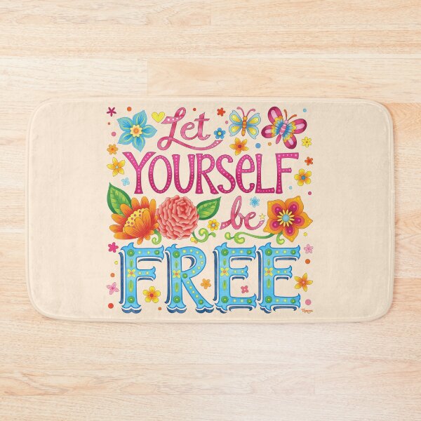 Item preview, Let yourself be free - Hand-Lettering Art by Thaneeya McArdle designed and sold by Thaneeya McArdle.