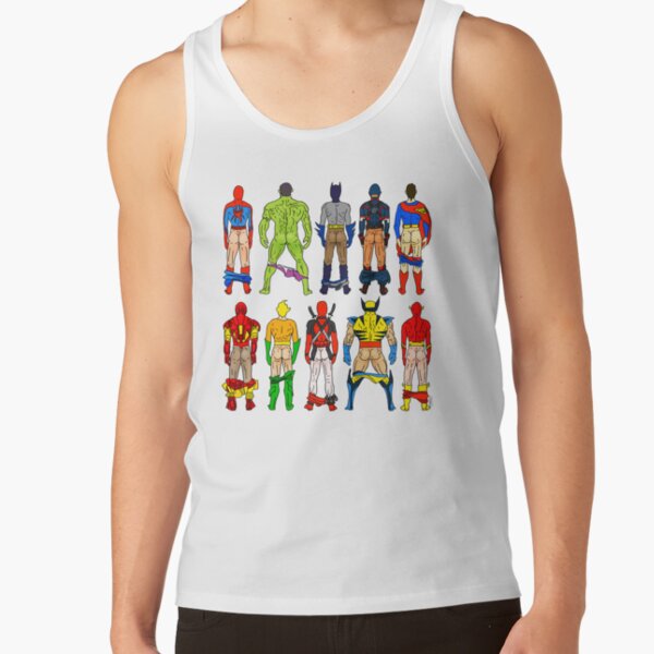 Superhero Butts Tank Top
