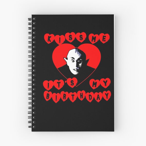 Item preview, Nosferatu Kiss Me It's My Birthday designed and sold by Greenbaby.