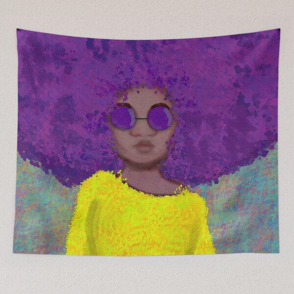 Item preview, Afro Chic Afro Chick designed and sold by ChopKickPanda.