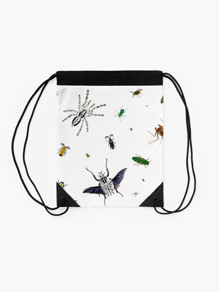 Alternate view of Entomologist's Dream Drawstring Bag