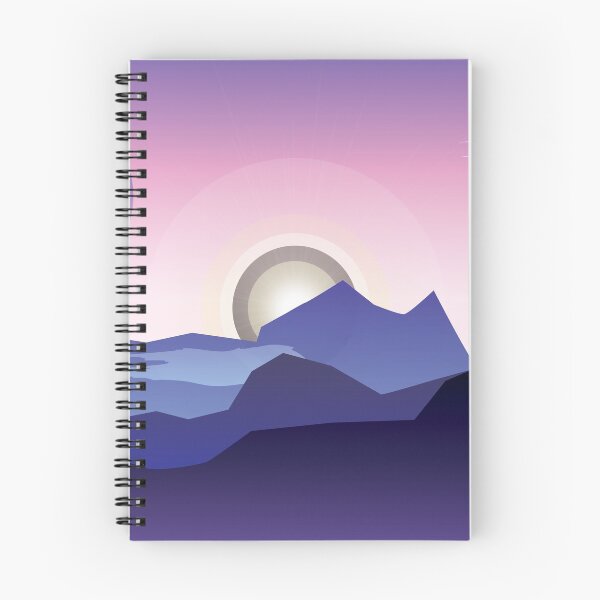 Item preview, Mountains In Space designed and sold by ChopKickPanda.