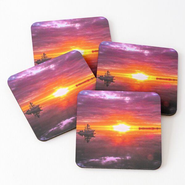 Item preview, Fishing boat at Sunrise designed and sold by Larry Richardson.