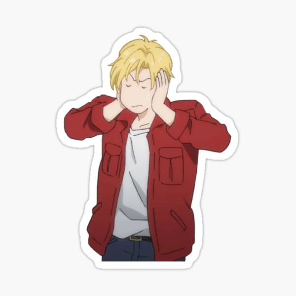 Ash Lynx Banana Fish Sticker