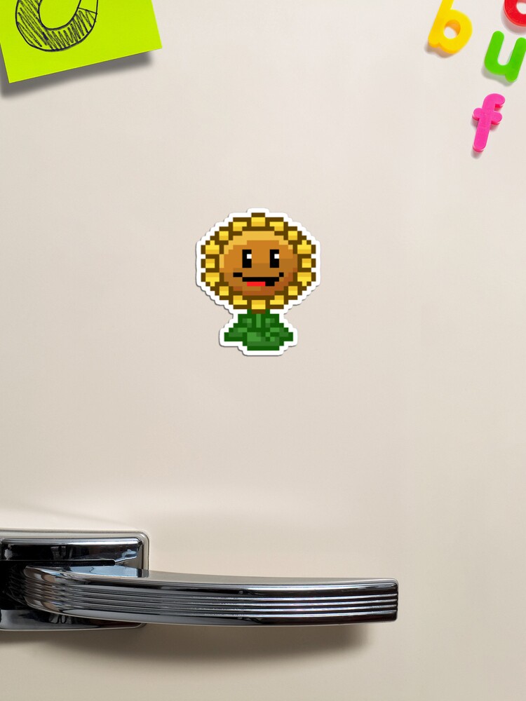 Sunflower (PvZ2) Magnet for Sale by DragonmasterDX