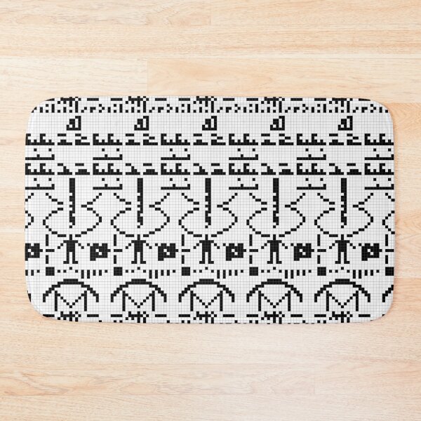 Item preview, Arecibo Message 001 designed and sold by Rupert Russell.