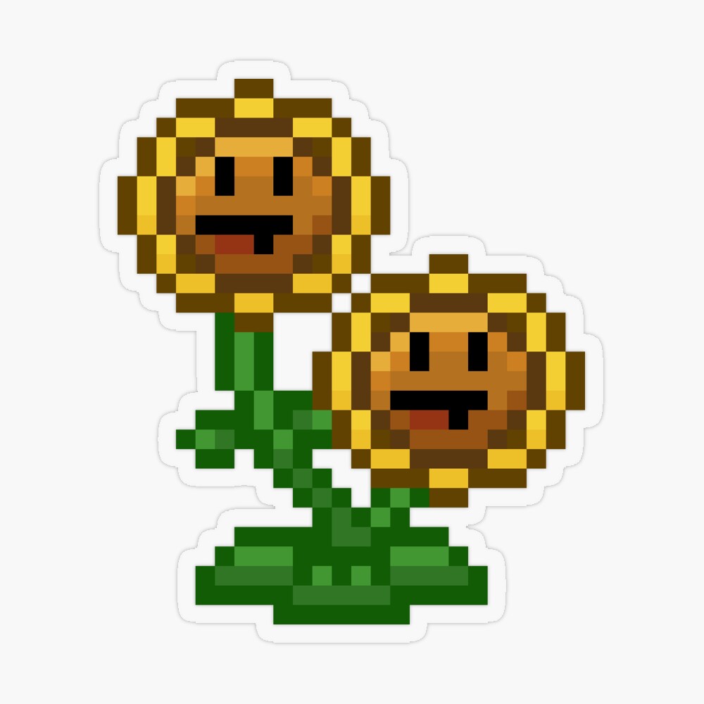 Pixilart - Quadruple sunflower PvZ (Competition) by Draterami