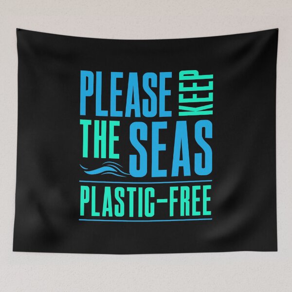 Item preview, Save Planet Earth Oceans Marine Life Ban Plastic Pollution designed and sold by phoxydesign.