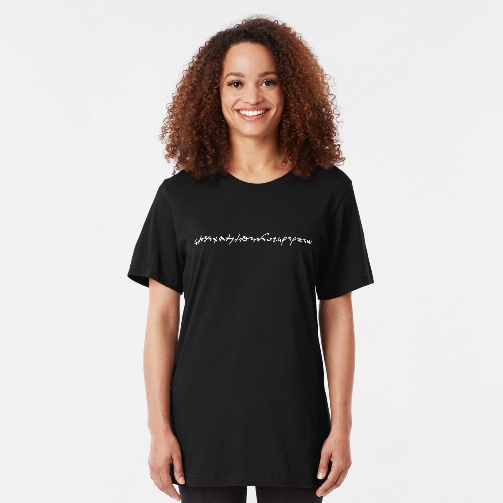 I Love and Only Love the Fairer Sex -  Anne Lister Diary Slim Fit T-Shirt