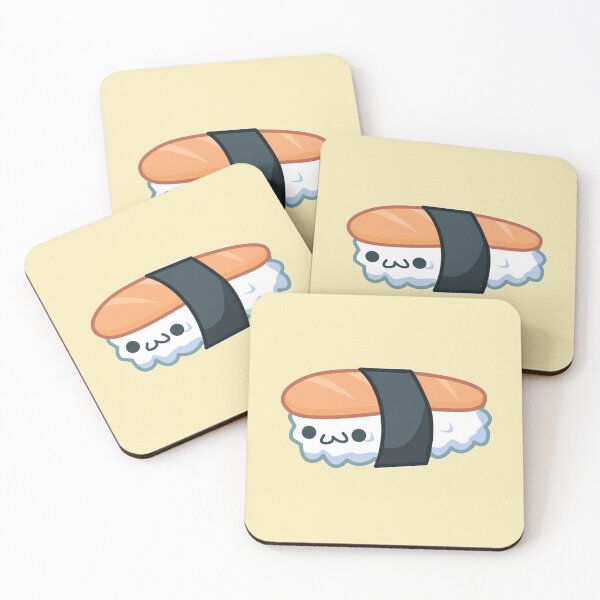Aperçu de l'œuvre Mignon Sushi Saumon créée et vendue par Kxwee.