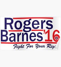 Rogers Barnes '16 Poster
