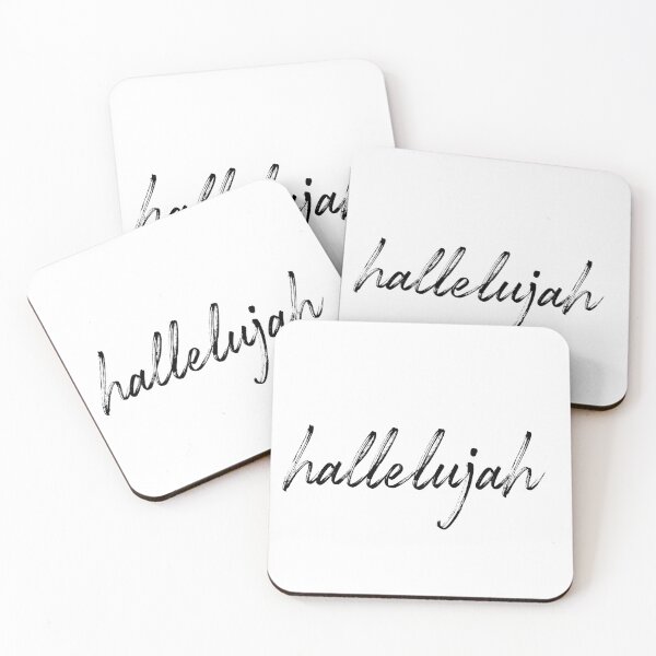 Item preview, Hallelujah designed and sold by GraceUponGrace.