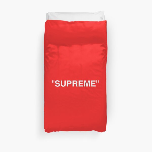 Supreme Duvet Covers Redbubble - cool supreme logo 3 roblox
