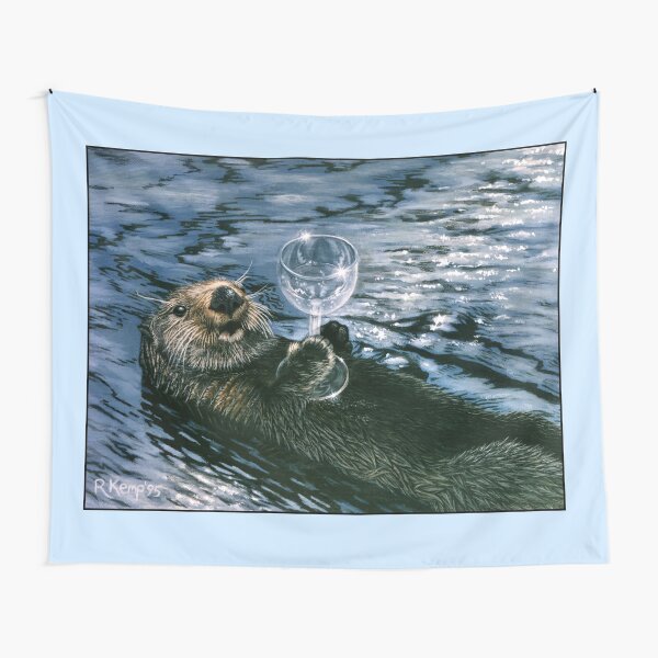 Ya Otter Relax Tapestry
