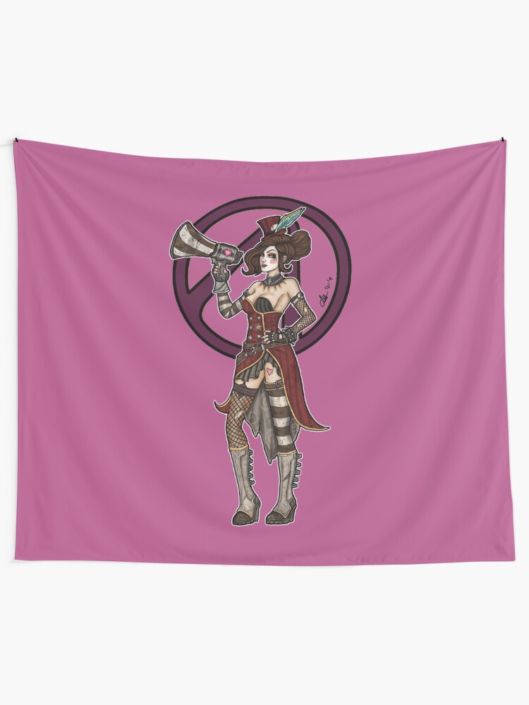 Alternate view of Mad Moxxi Borderlands 3 Wall Tapestry
