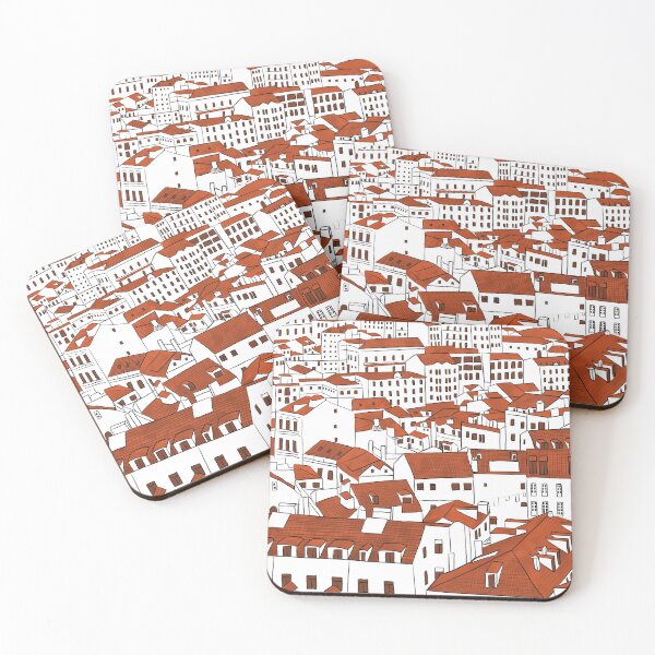 Item preview, The Red Roofs of Portugal  designed and sold by jenbucheli.