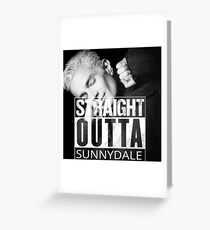 Spike- Straight Outta Sunnydale Greeting Card