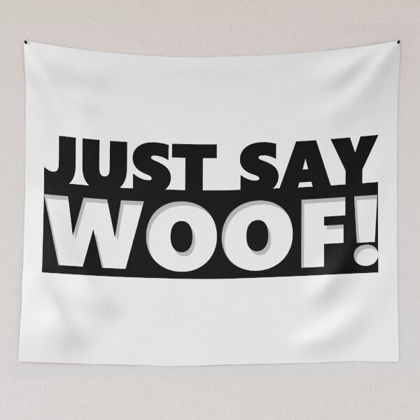 Item preview, JUST SAY WOOF! - GAY BEAR designed and sold by gbshop.