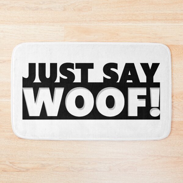 Item preview, JUST SAY WOOF! - GAY BEAR designed and sold by gbshop.