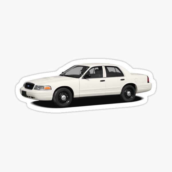 Crown Vic Stickers Redbubble - ford crown victoria roblox