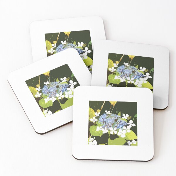 Item preview, Hydrangea white Lacecap designed and sold by Marju Rose.