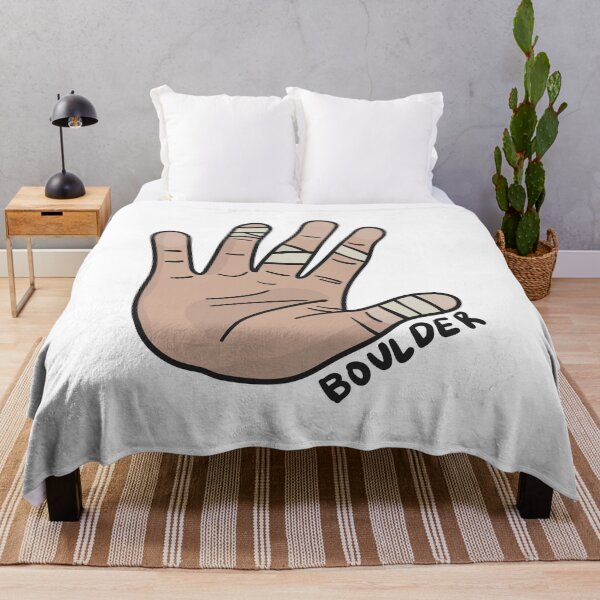 Item preview, Rock Climbing Bouldering Hand designed and sold by jeffs-stickers.