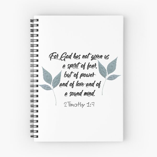 Item preview, 2 Timothy 1:7  designed and sold by Ruth Palmer.