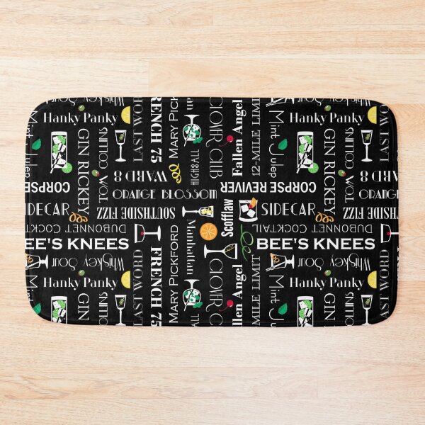 Item preview, Modern Flat Icon - Prohibition Cocktails Pattern designed and sold by WickedRefined - Nicole Demereckis.