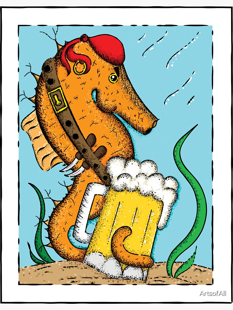 The Swashbuckling Seahorse by ArtsofAll