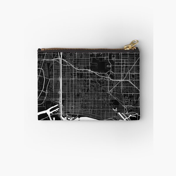 Item preview, Long Beach CA Map designed and sold by Kara515.
