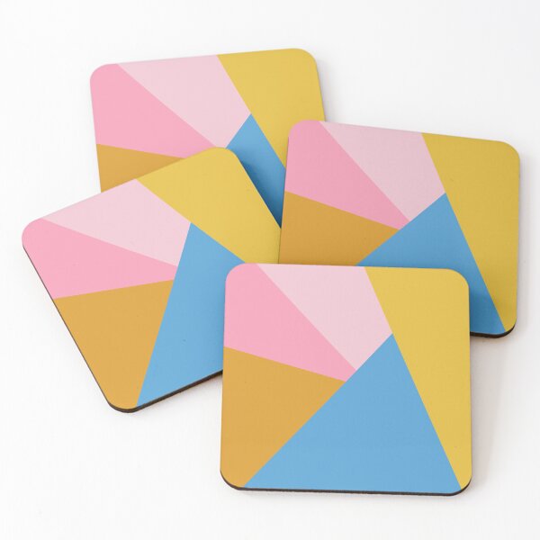 Item preview, Bright and Colorful Abstract Geometric Color Block Design designed and sold by JuneJournal.
