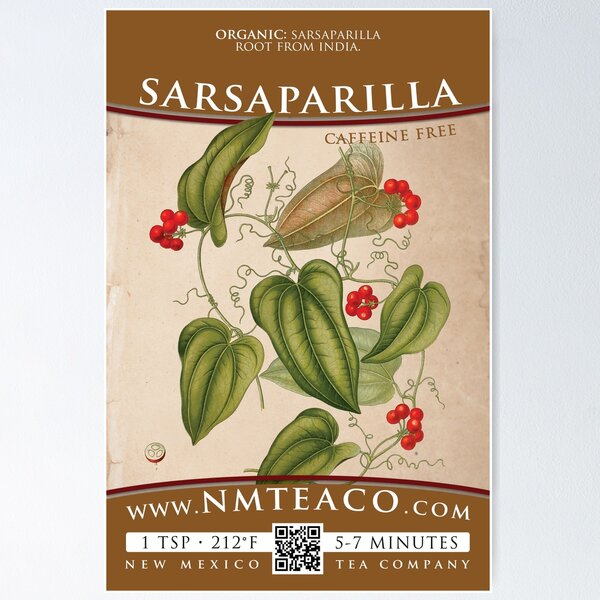 Item preview, Sarsaparilla Root - Organic designed and sold by NMTeaCo.