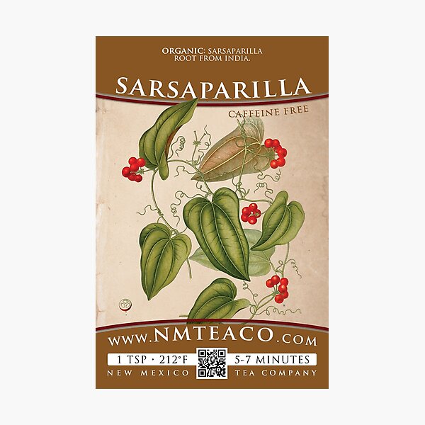 Item preview, Sarsaparilla Root - Organic designed and sold by NMTeaCo.