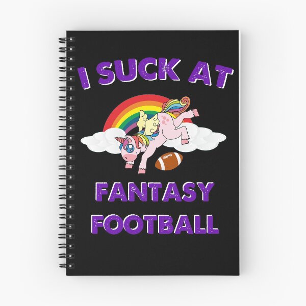 Item preview, I Suck At Fantasy Football - Loser Unicorn Pink Funny Gag Gift designed and sold by balbert3.