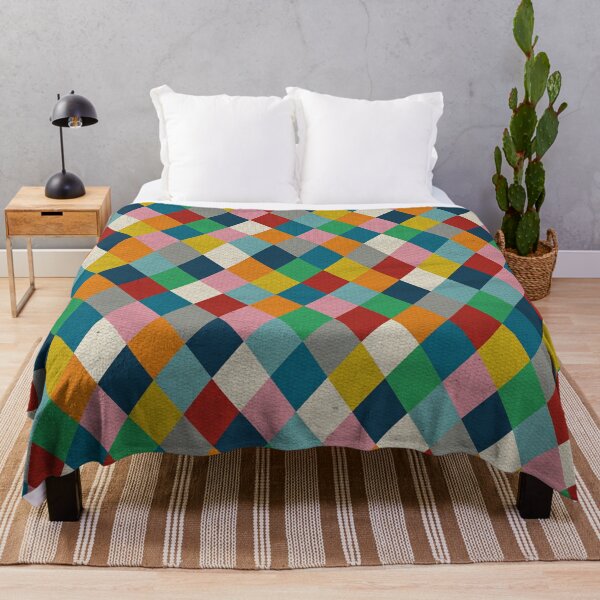 Bright discount coloured throws