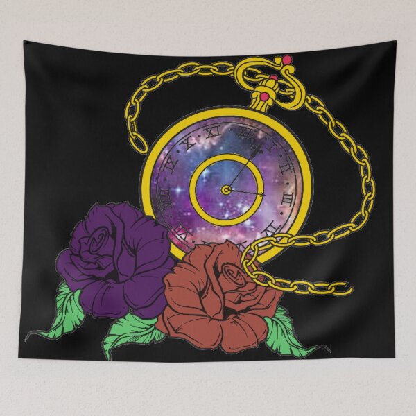 Item preview, Time and Space with roses designed and sold by GuineaKitty.