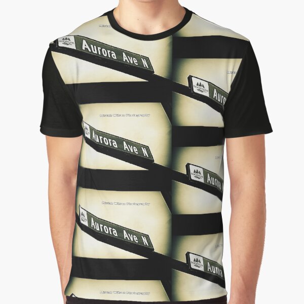 Aurora Avenue North, Shoreline, WA by MWP Graphic T-Shirt